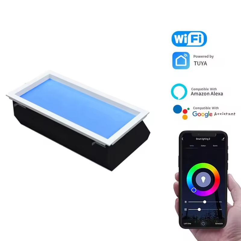 Imitation Blue Sky Ceiling Lamp Integrated Ceiling LED Light for Living Room