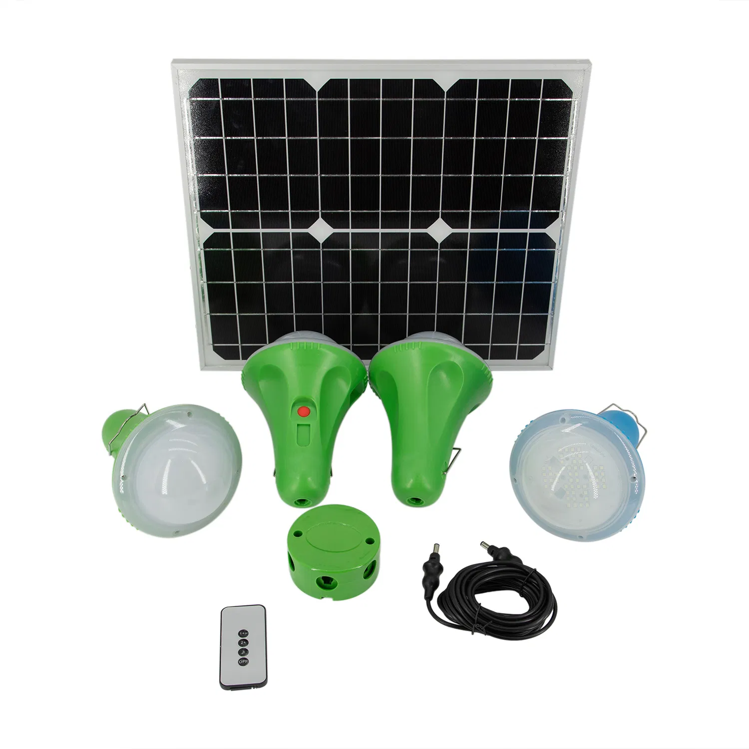 Eco-Friendly Solar Energy Lighting Kit with IP55 Waterproof Design