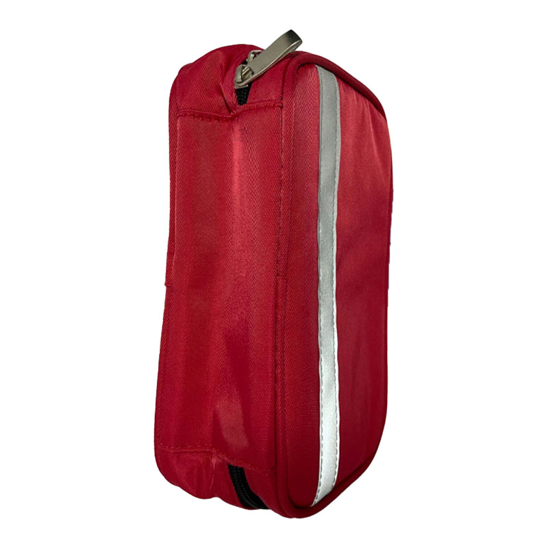 Red First Aid Kit with Handle Portable for Home, Hospital, Outdoor