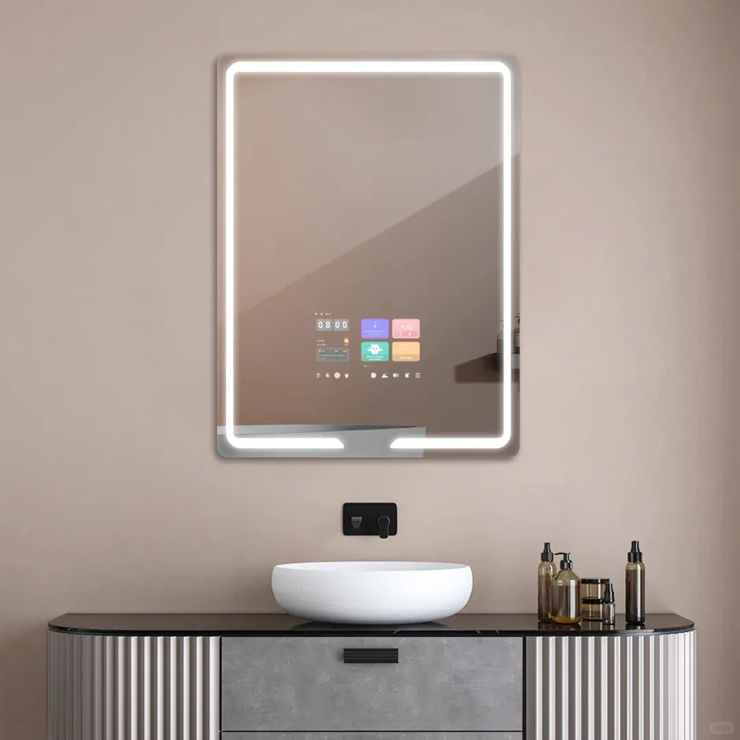 Smart Magic Mirror for Home, Bathroom &amp; Smart Spaces Made by Glass Factory