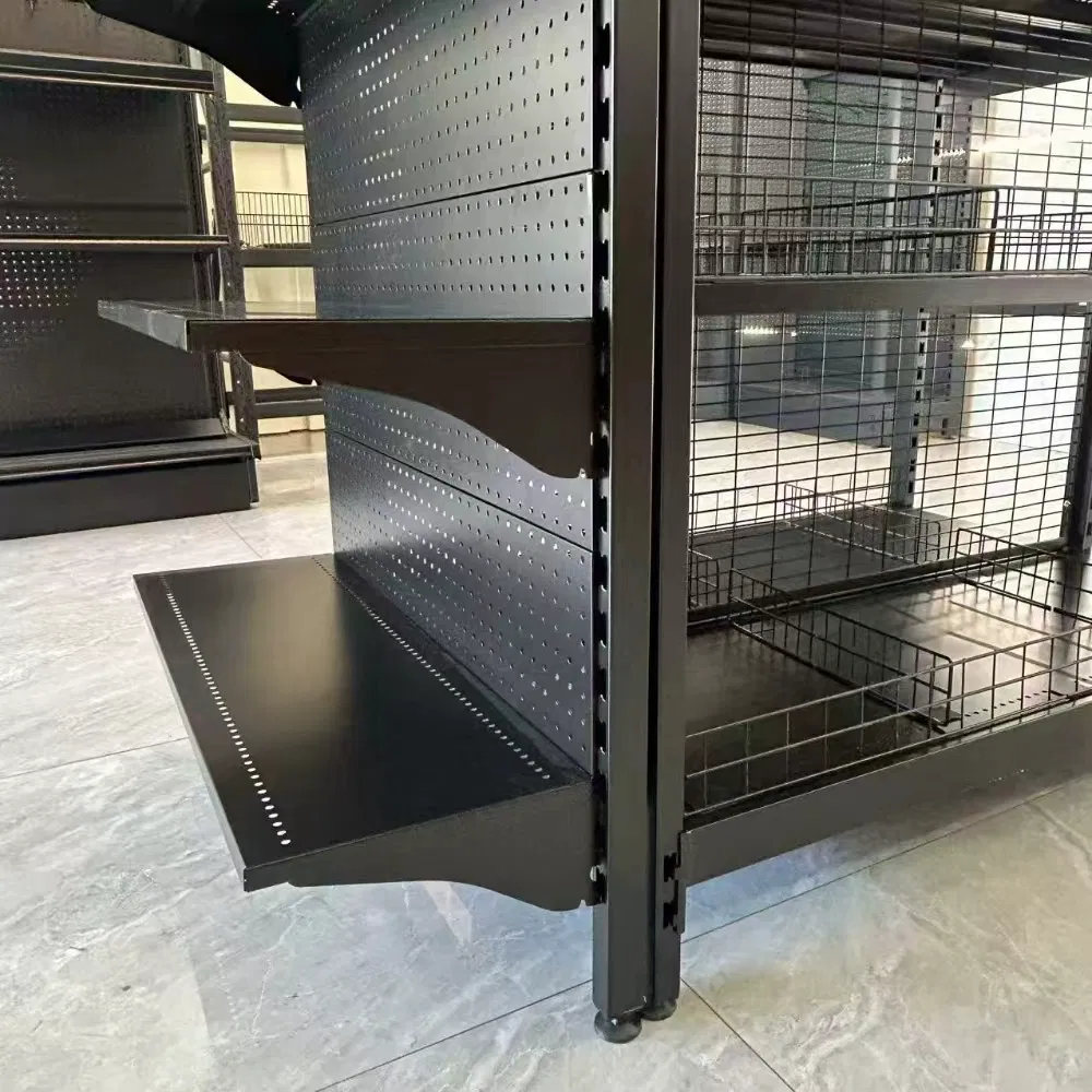 Reliable Store Fixture with Heavy-Duty Display Shelves for Merchandising