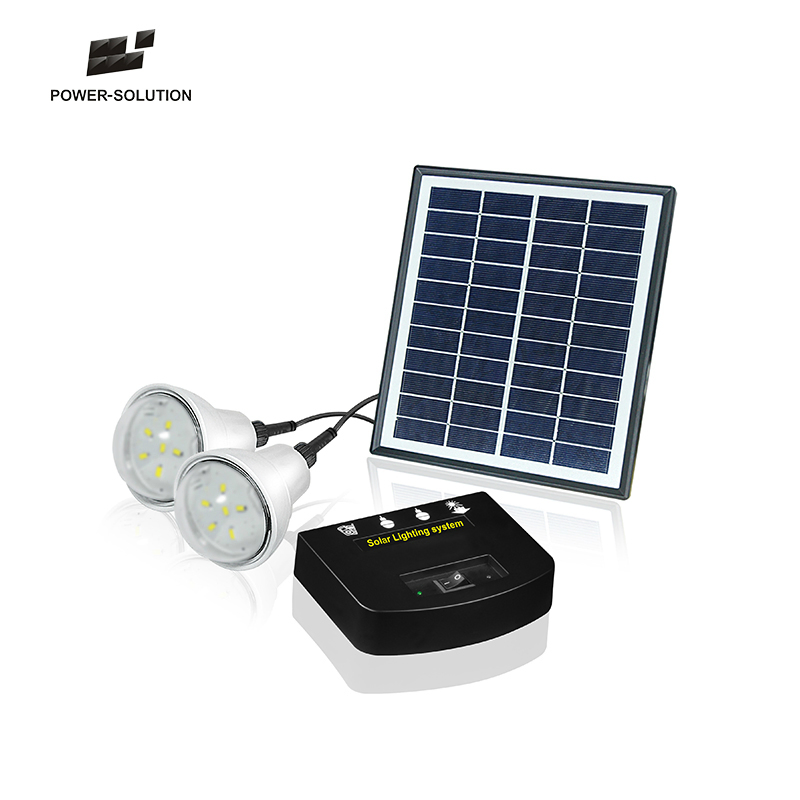 Solar Home Lighting System with High Lumen LED Kits Portable for Sudan Africa