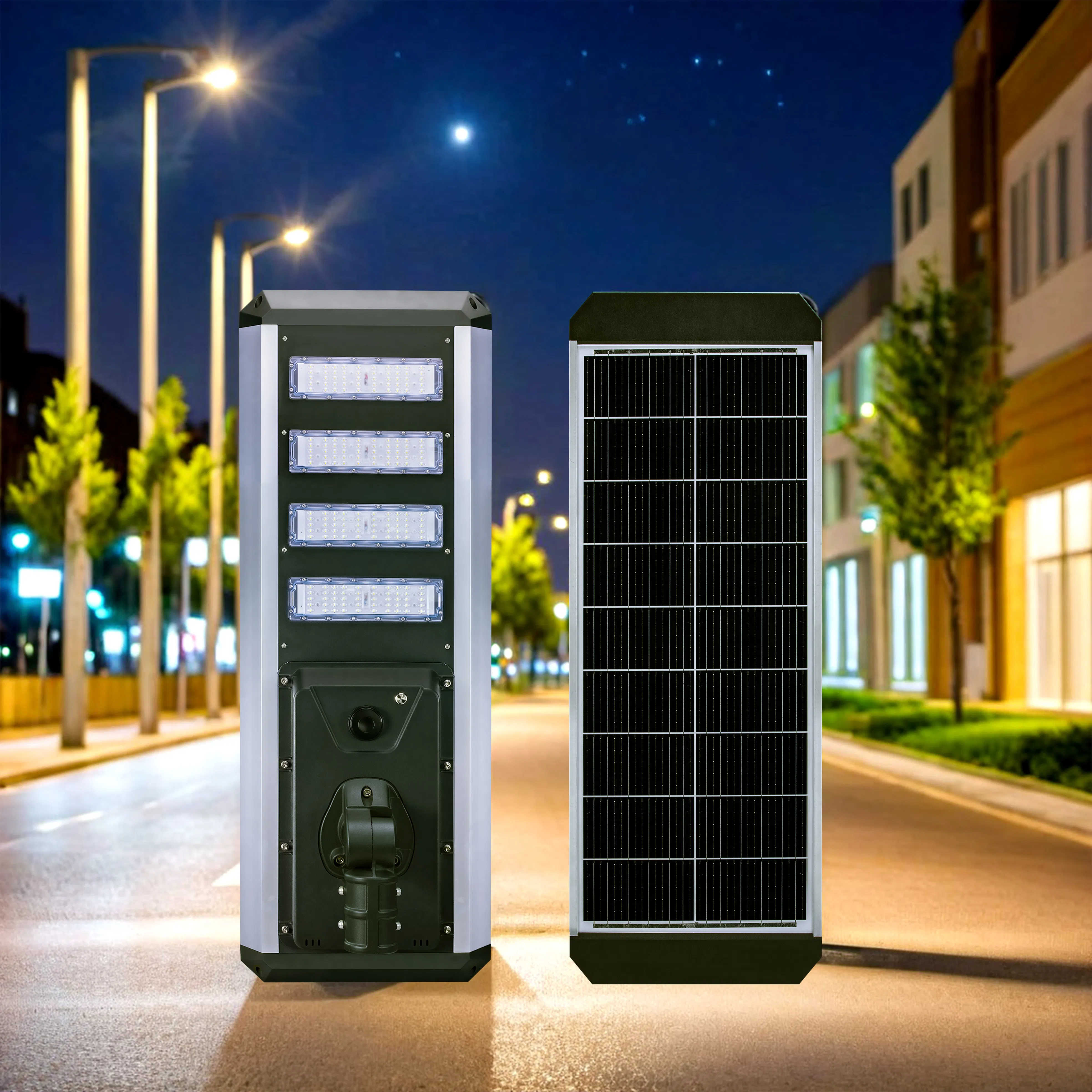 Green Urban Solar Street Lighting Systems for Sustainable Development