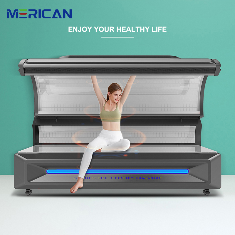 Merican Infrared LED Red Light Therapy Bed Equipment Wholesale OEM/ODM Wellness Beauty Salon Pain Relief Health Care PDT Photobiomodulation Machine