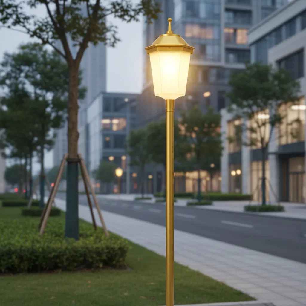 Ausatr 5681 Farola Urabn Antique Post Lighting Lunimaire De Jardin Street LED Light