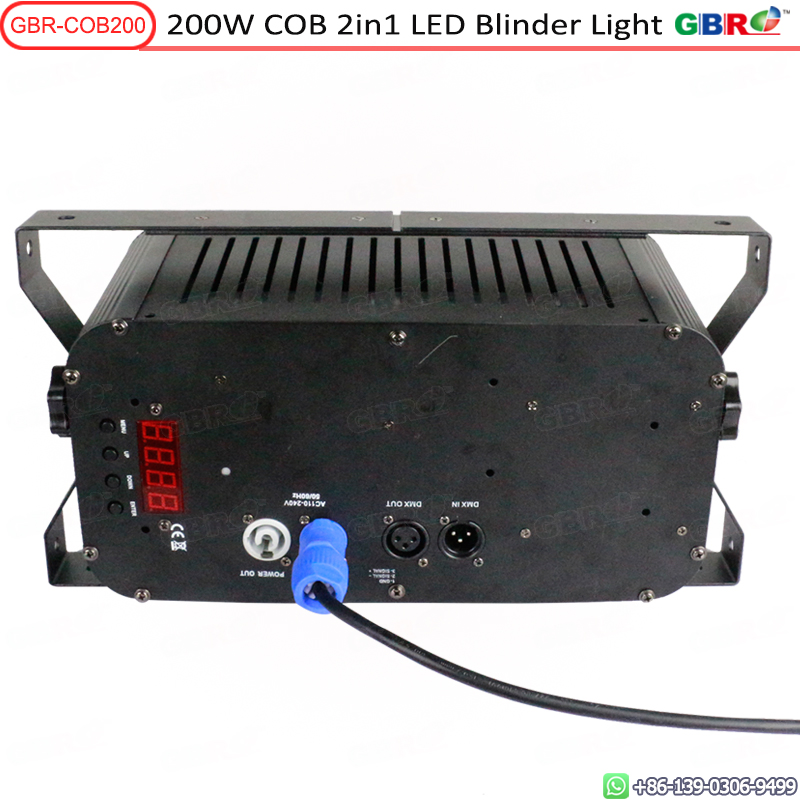 Gbr-COB200 2X100W COB 200W LED 2 Eyes LED Blinder Lights