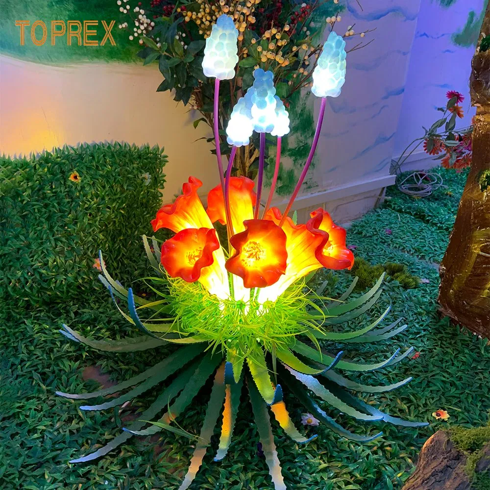 Toprex Fantasy Night-Blooming Cereus Decor Inspired Theme Parks and Immersive Nature Displays Lighting