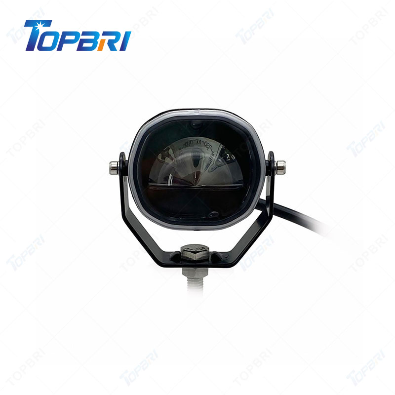 Factory 10W 10-100V Forklift Blue Red Zone LED Safety Warning Light