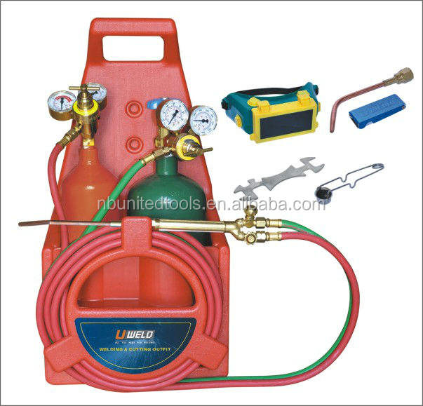 Light Duty Portable Welding Torch Kit with Cylinders