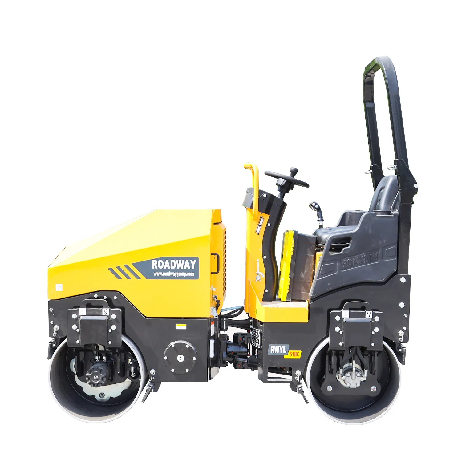 2 Ton Fully Danfoss Hydraulic Double Drum Vibratory Road Roller with CE