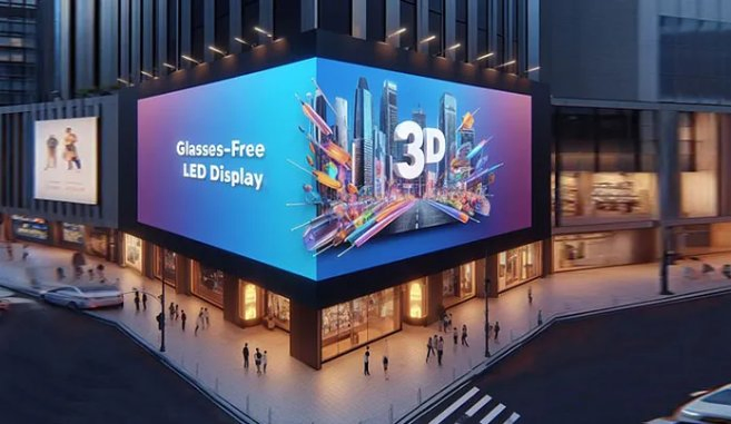 Immersive 3D Naked Eye Rental LED Screen P3.91 P4.81 P2.97 Indoor Outdoor 3D Naked Eye LED Display