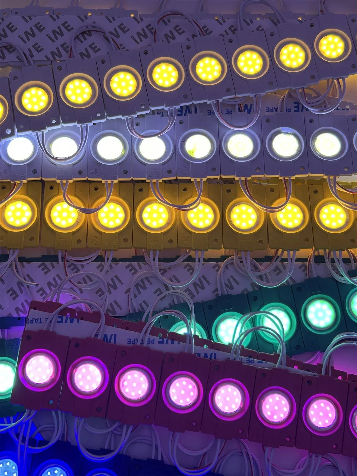 Classic Design COB LED Module Light 2.4watts 12V DC Outdoor IP65 White Red Yellow Blue Green Pink for Light Box Board Signs