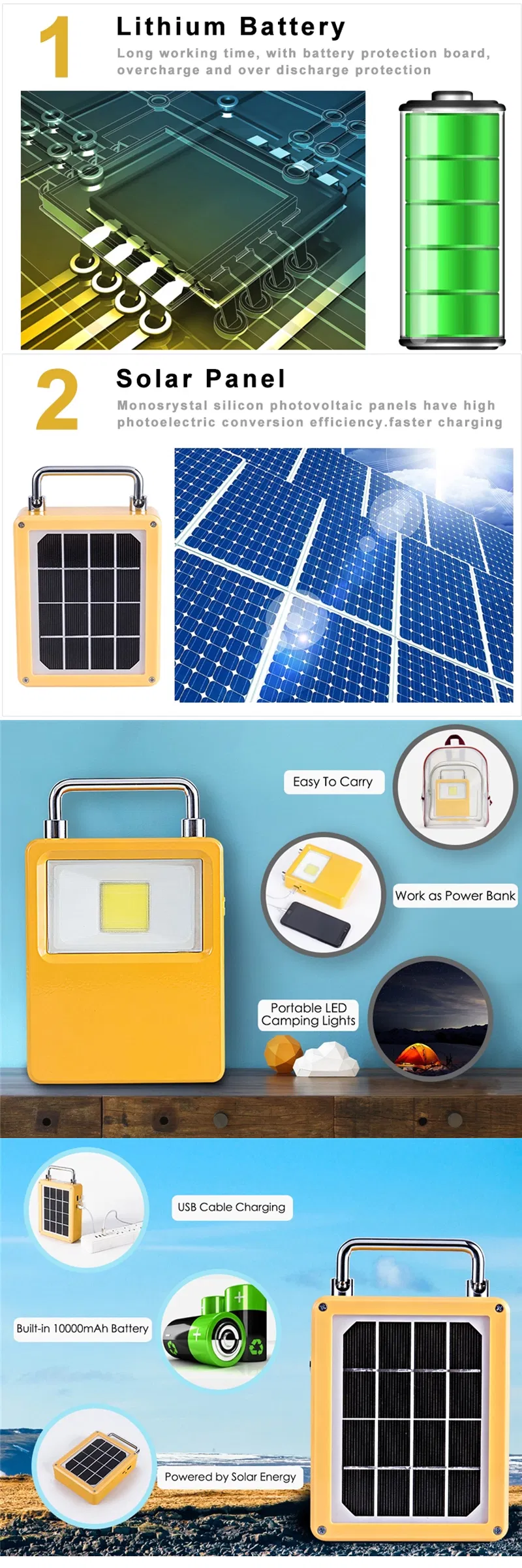 Solar Portable Light