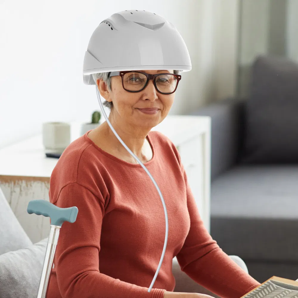 Suyzeko OEM Physical Rehabilitation Recovery 810nm Neron Care LED Light Therapy Photobiomodulation Helmet