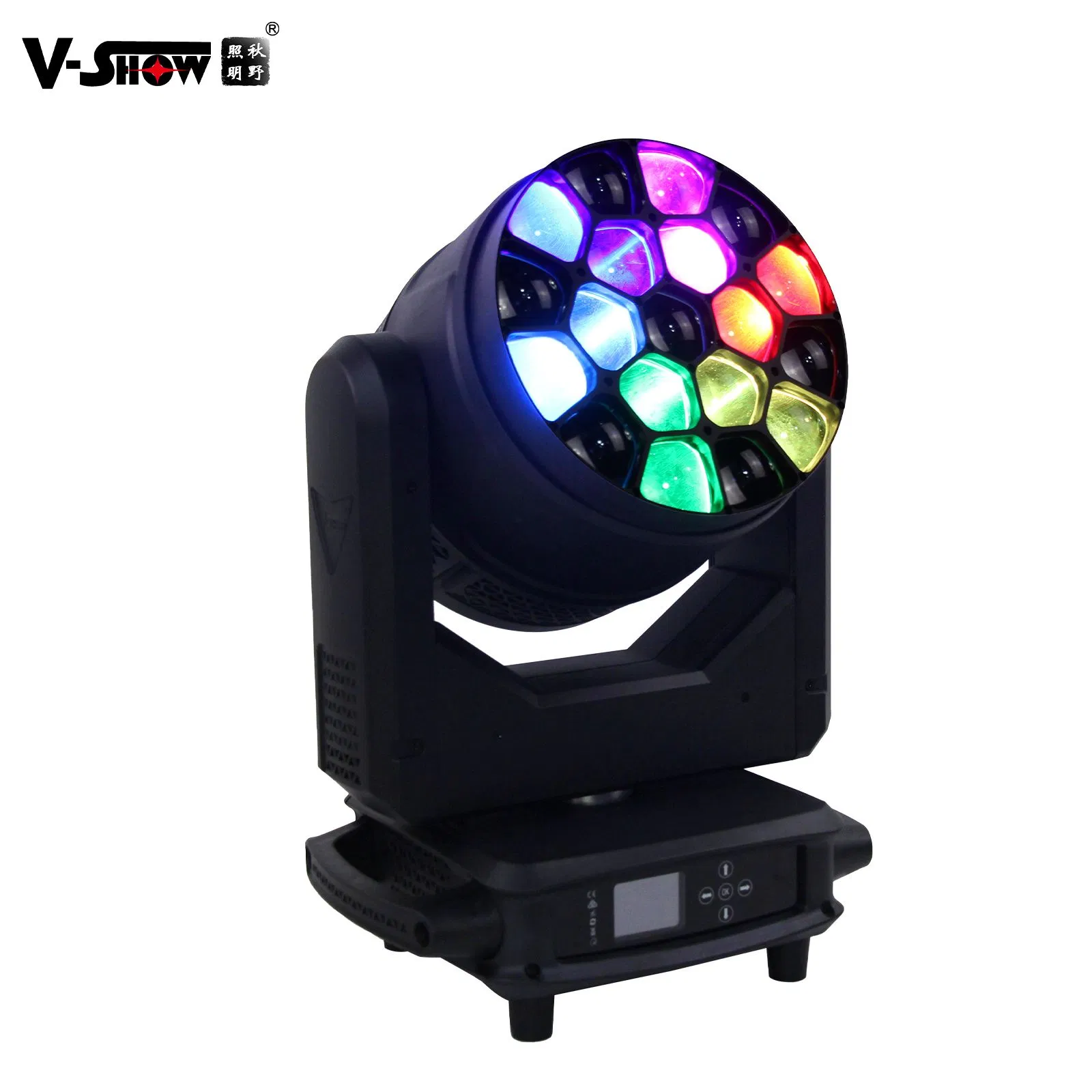 Vshow B-Eye 19*40W RGBW LED Stage Lighting for Clubs and Events
