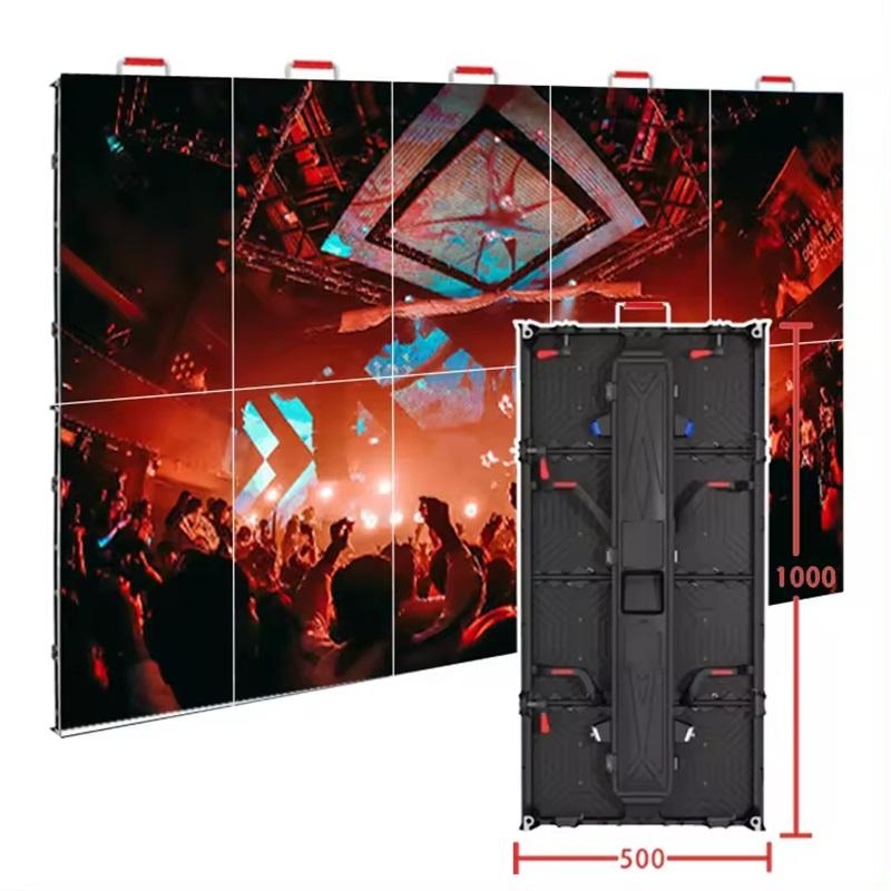 Wholesale P3.91 Indoor LED Video Wall Screen Immersive 3D Rental Display From China Supplier Enhance Events Digital Signage