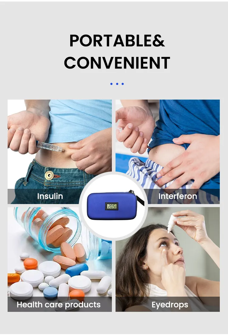 Portable Medicine Vial Cooler