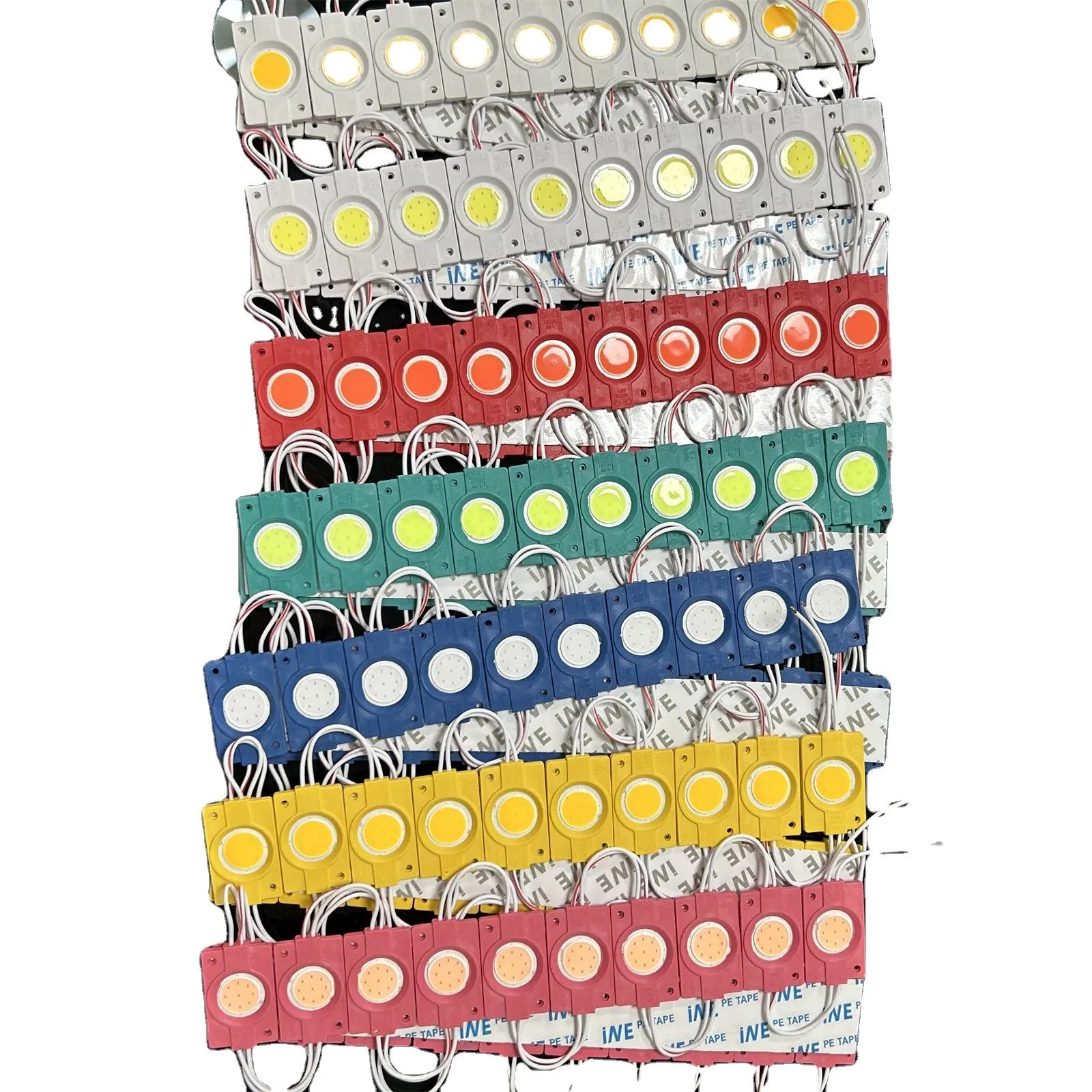 Classic Design COB LED Module Light 2.4watts 12V DC Outdoor IP65 White Red Yellow Blue Green Pink for Light Box Board Signs