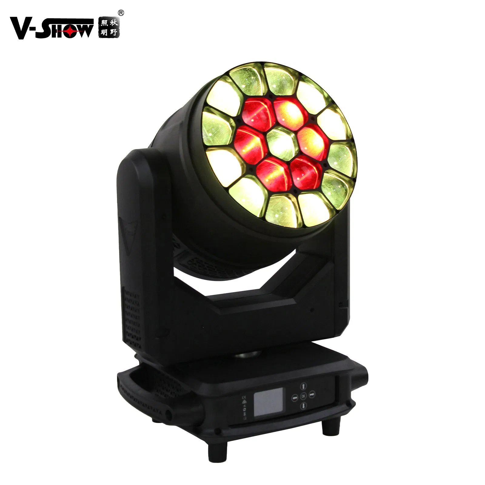 Vshow B-Eye 19*40W RGBW LED Stage Lighting for Clubs and Events