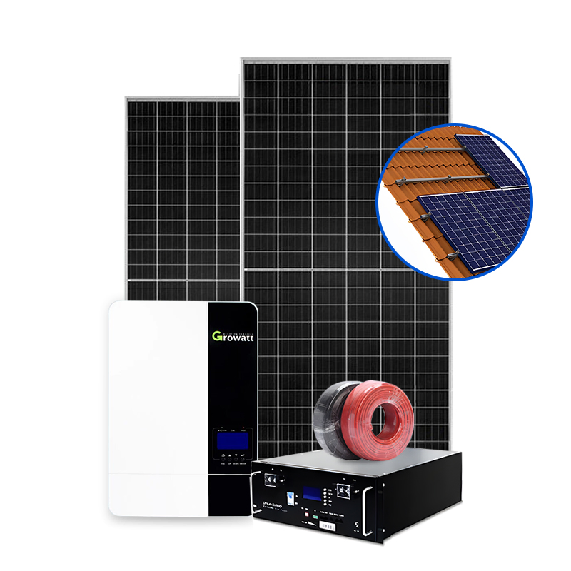 2025 Solar System Smart off-Grid Solar System Scalable 15kw 20kw 30kw with Solar Lithium Battery for Complete Home Energy
