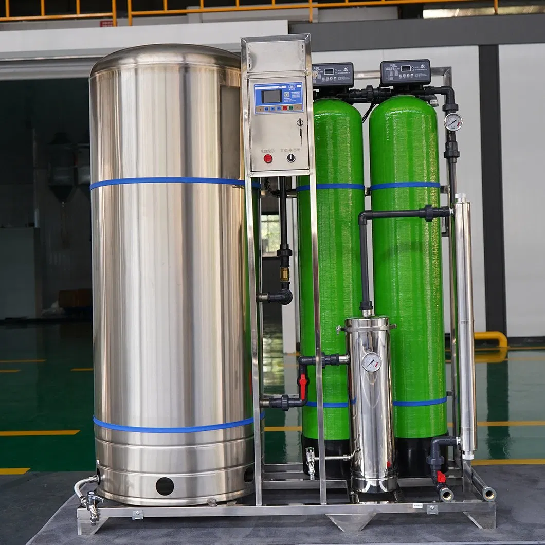 Multistage Water Purification System: Ultra Filtration with Sand and Carbon Filters, UV Disinfection, and High-Performance Pressure Tank Technology
