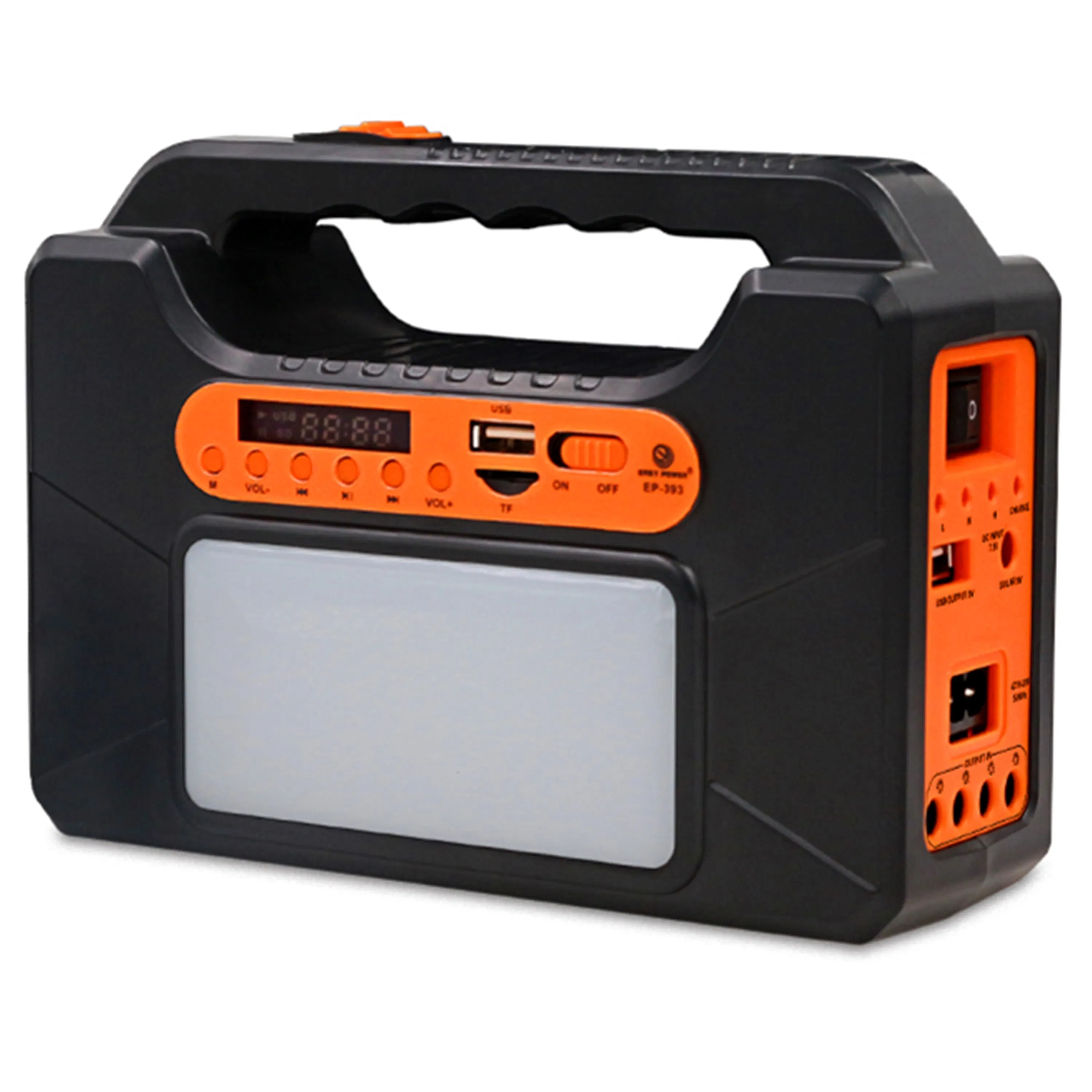 Yaye 2025 Hottest Sell 100W Smart Emergency Portable Rechargeable Solar Energy System with LED Light Bulbs for African Market Small Home System 1000PCS Stock