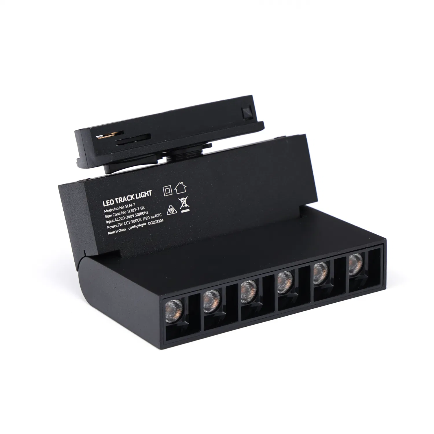 48V Low-Voltage Magnetic Track Lighting System - Tool-Free Snap-on Design with IP44 Safety Rating for Retail &amp; Gallery Spaces
