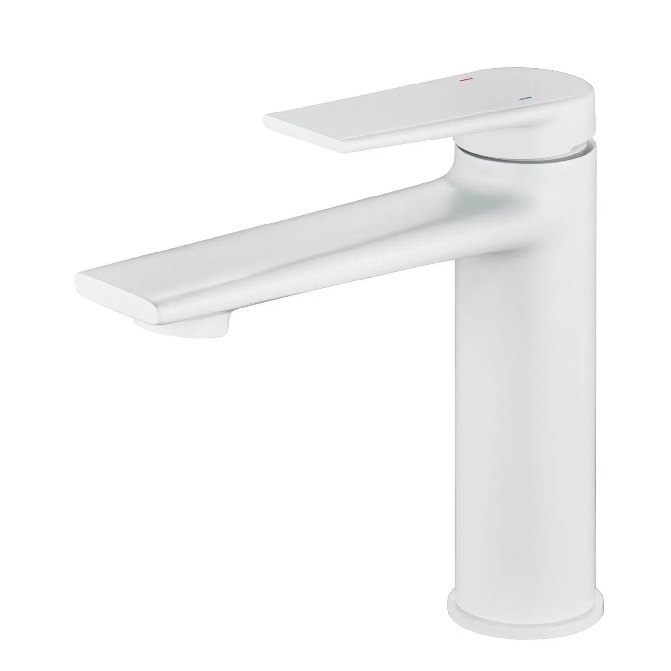 Brushed Nickel Tall Vessel Faucet Single Handle Bathroom Mixer Tap Modern Design Premium Brass Construction Wholesale