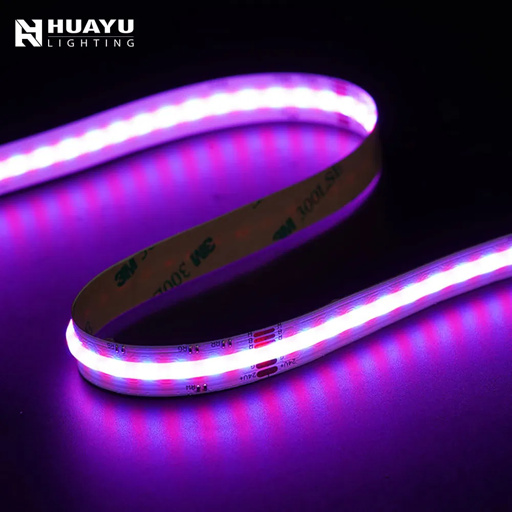 Advanced Ultra-Dense RGBW COB Tape - 784 LEDs/M, 12mm, 19W/M, High Lumen Efficacy, CRI 90, for Architectural COB Lighting