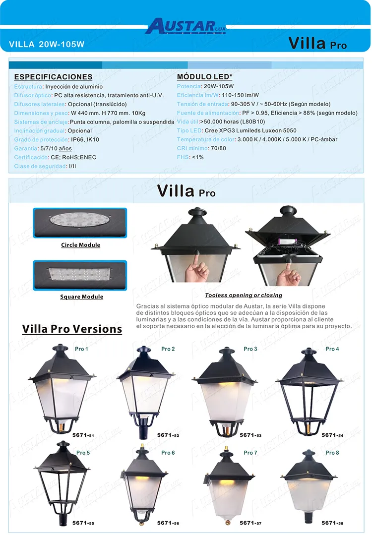 Spanish Design Street Light