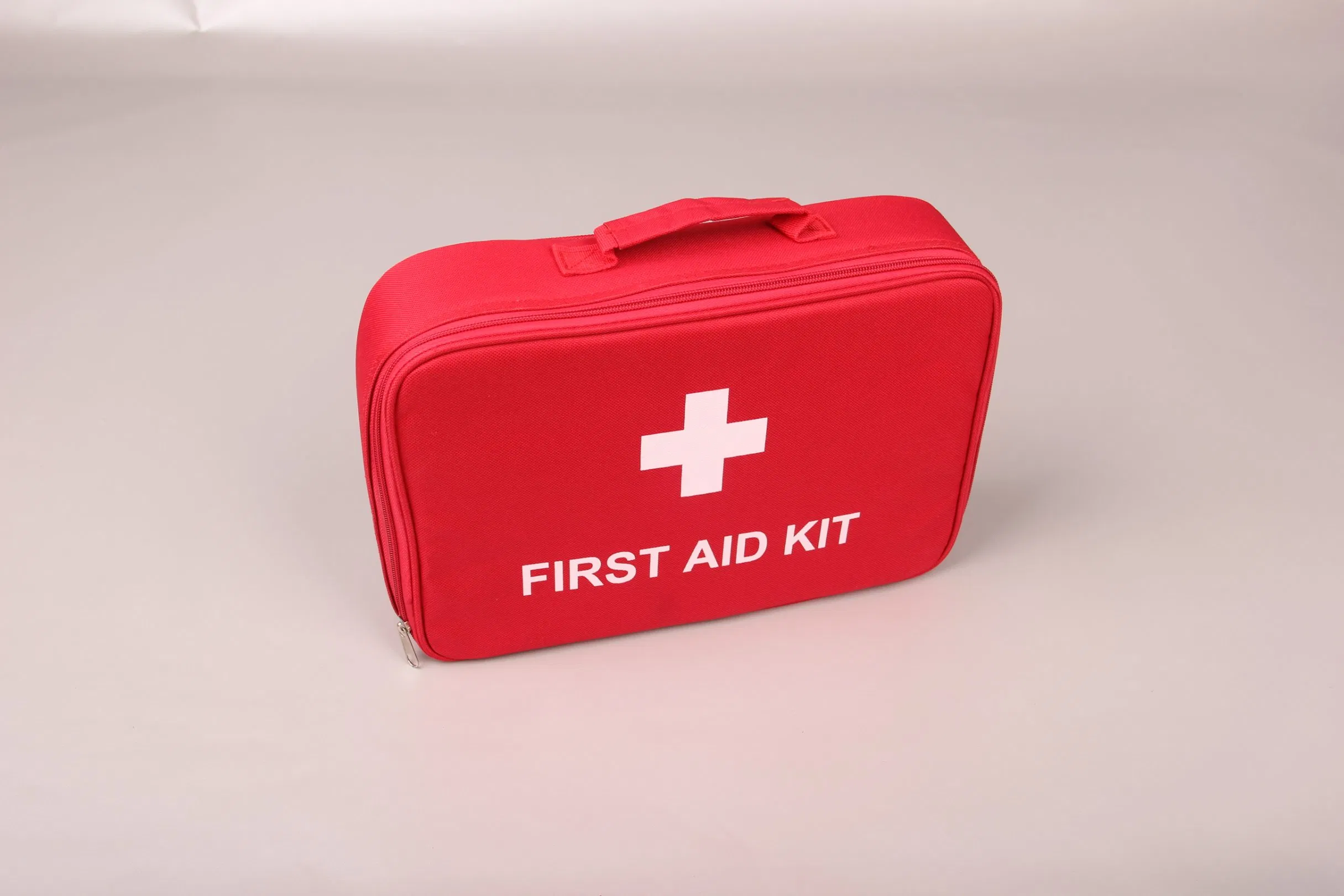 PP Plastic Medical Level Survival First Aid Box Outdoor Travel Portable First Aid Case Nylon Emergency Medicine Bag Portable Pet First Aid Kits for Household