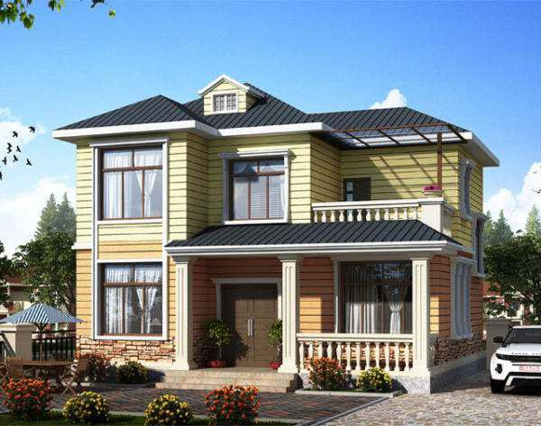New Light Steel Villa House Double Layered Chinese European Customized House