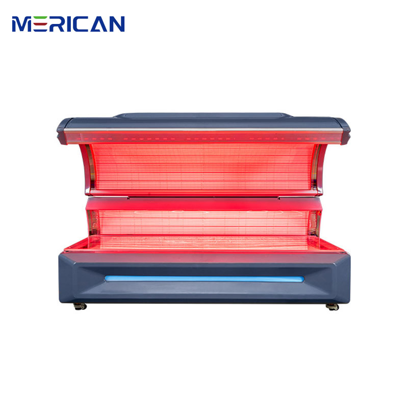 Merican Infrared LED Red Light Therapy Bed Equipment Wholesale OEM/ODM Wellness Beauty Salon Pain Relief Health Care PDT Photobiomodulation Machine