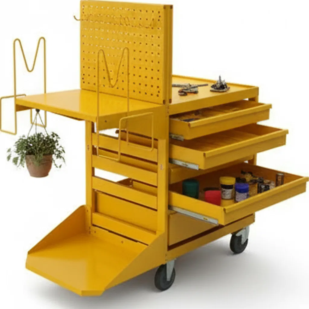 Minimalist Merchandising Fixture with Powder Coating for Retail Spaces