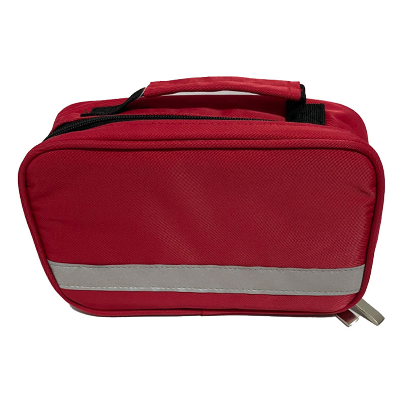 Red First Aid Kit with Handle Portable for Home, Hospital, Outdoor