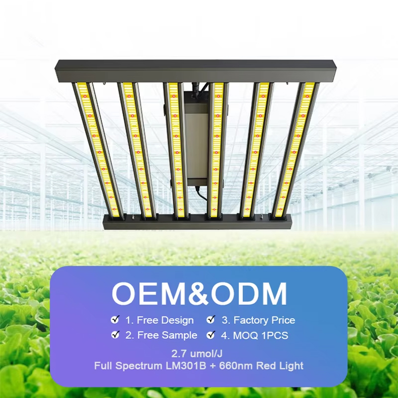 Wholesale 800W Dimmable Foldable Full Spectrum Hydroponics Indoor Garden Horticulture LED Grow Light 1000W for Indoor Plant