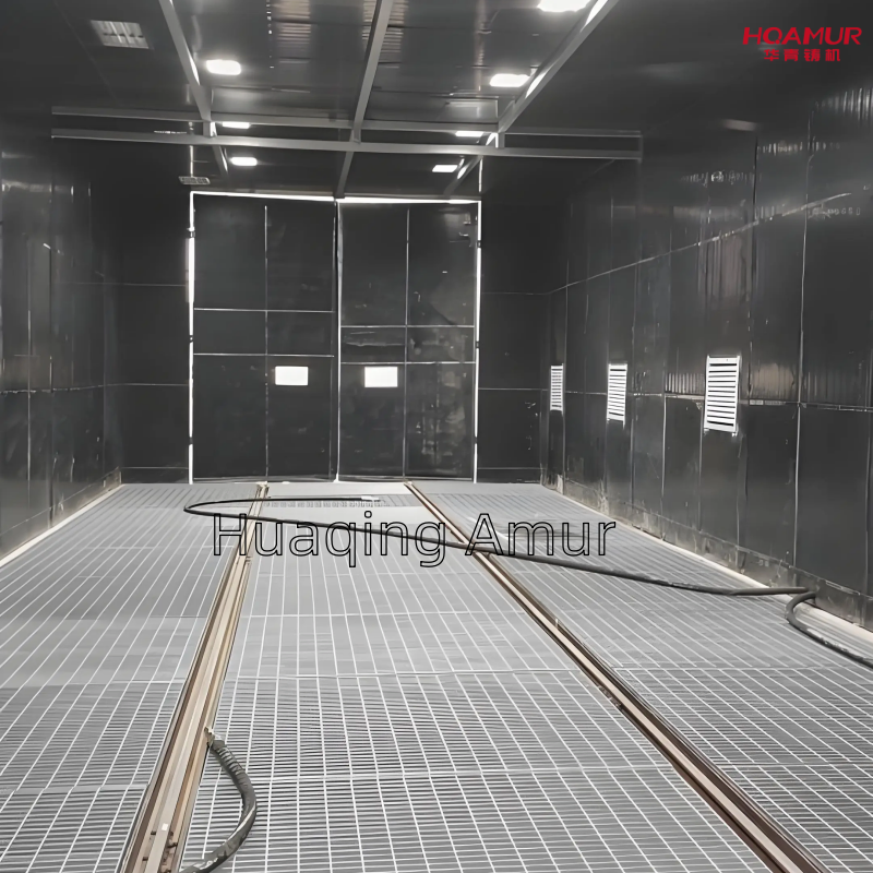 Efficient Air Blast with Q261 Sand Blasting Booth Design