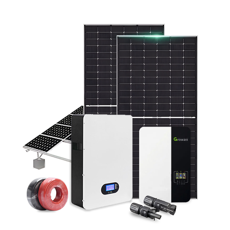 2025 Solar System Smart off-Grid Solar System Scalable 15kw 20kw 30kw with Solar Lithium Battery for Complete Home Energy