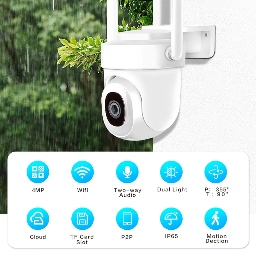 4MP WiFi PTZ Camera