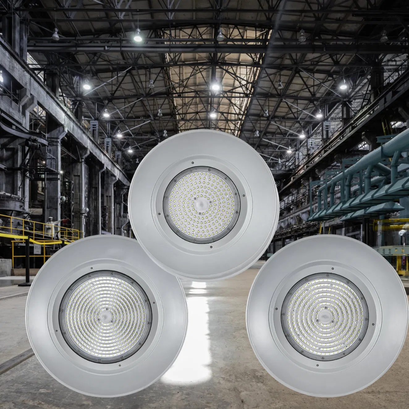 240W Lighting Installation Project Lighting Retail Mining Lighting Fixture Weight PIR Sensor Luminosity Energy-Efficient