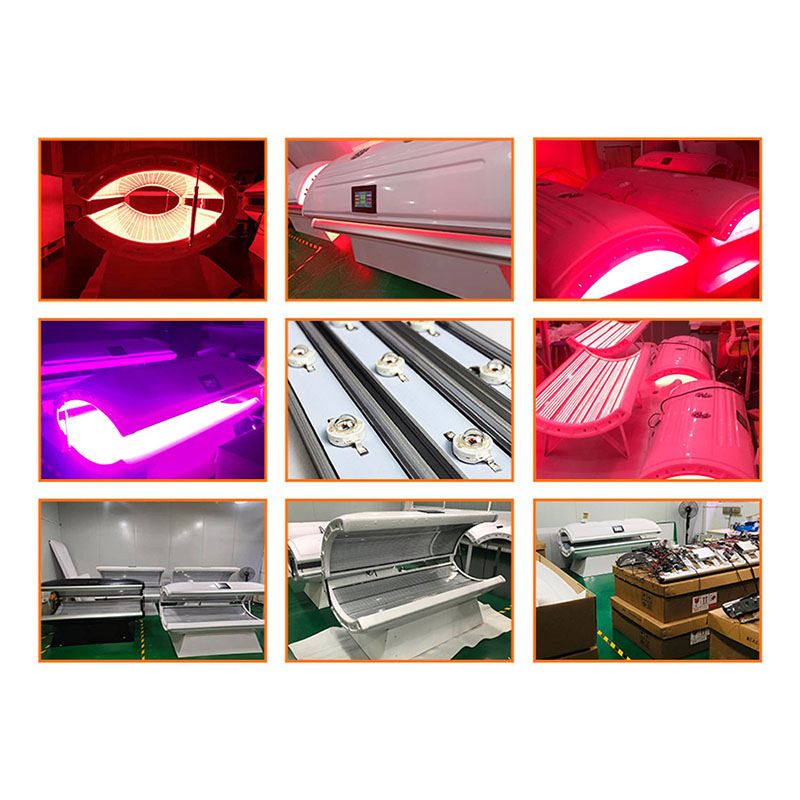 Suyzeko Multi Wavelength 635nm 650nm 810nm 940nm Infrared Red LED Light Therapy Bed for Health and Beauty Care