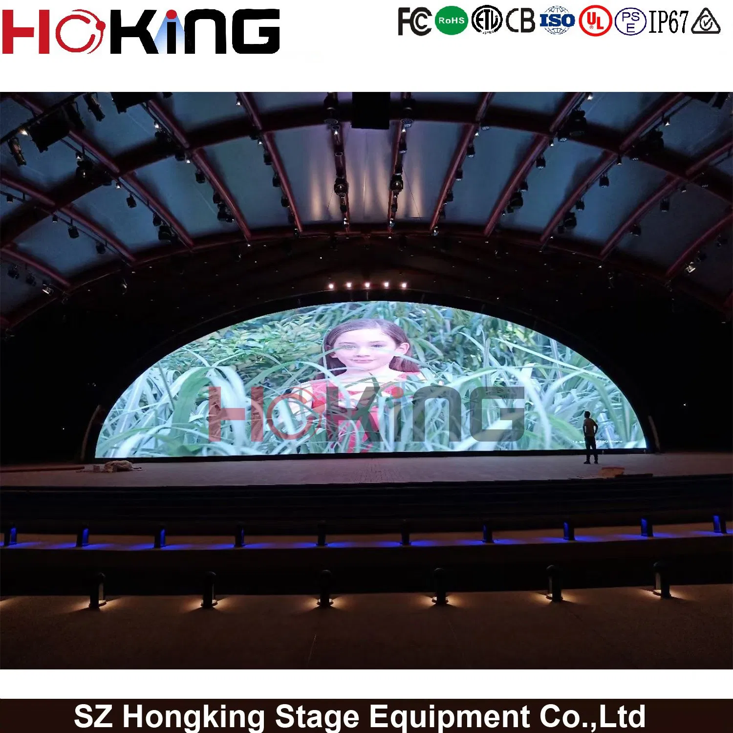 P4 Novastar System High Quality Indoor Fixed Events Show LED Display