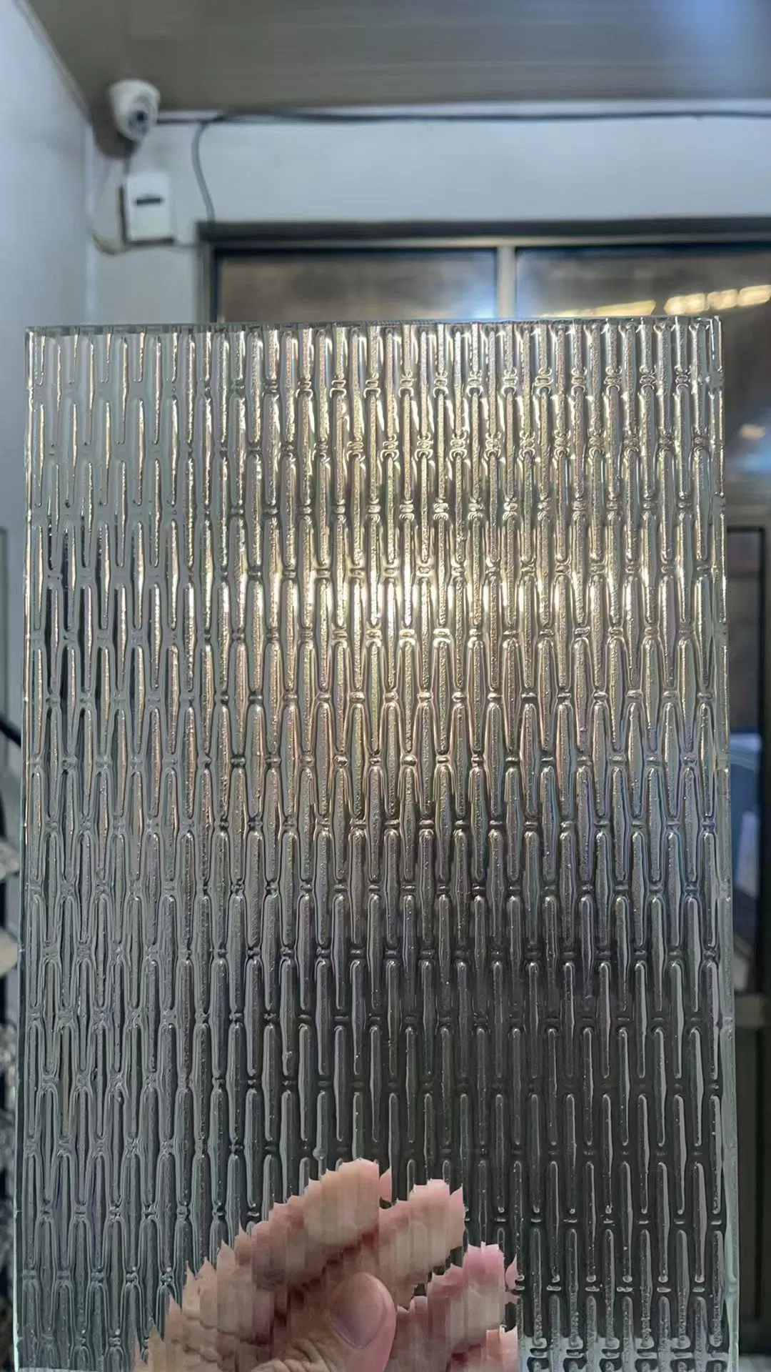 Unique Textured Hot Melt Glass Design for Stylish Decorative Applications