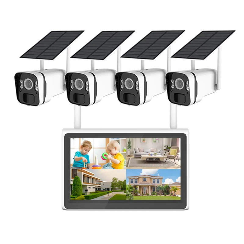 Solar Low-Power WiFi High-Definition Smart Home Security Monitoring Camera