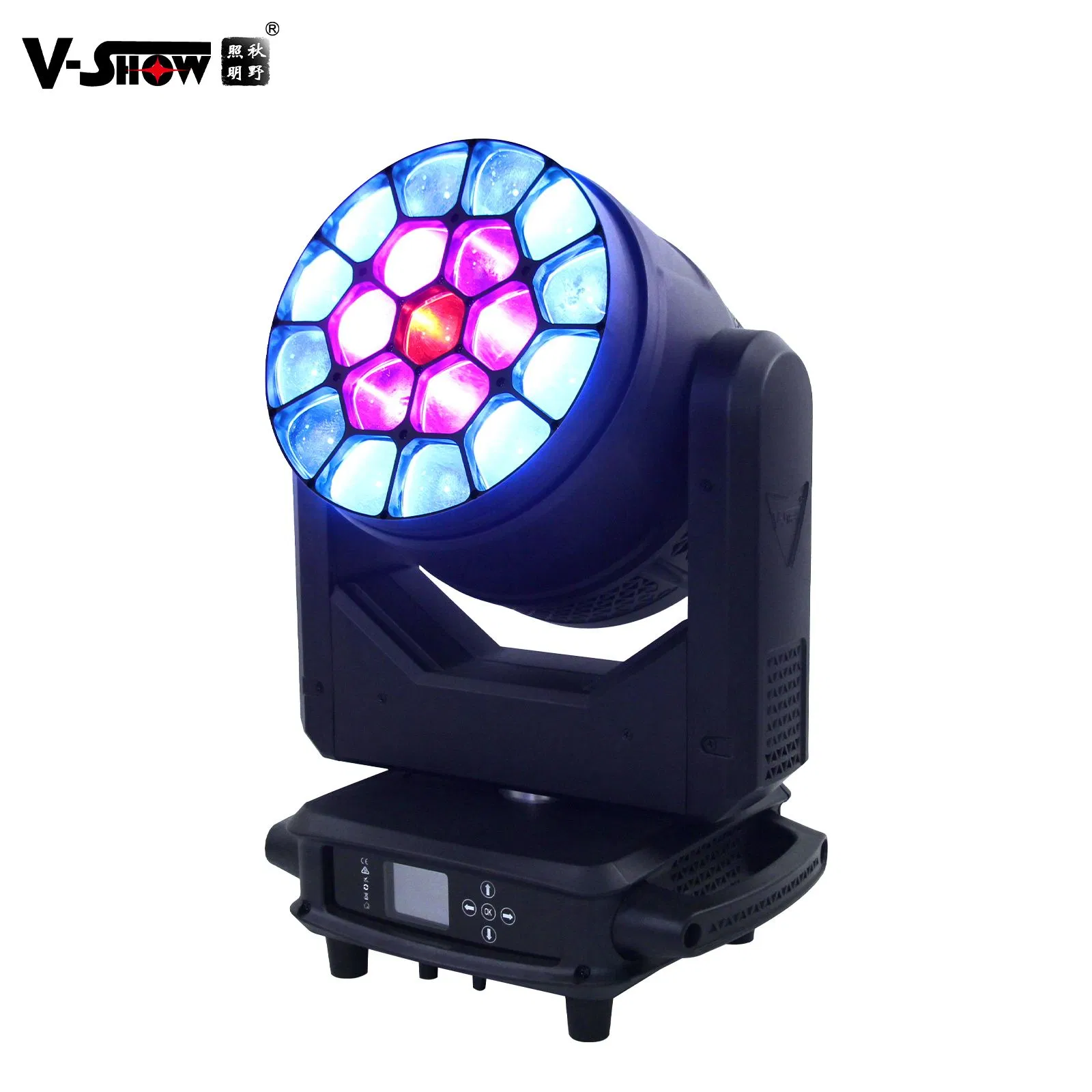 Vshow B-Eye 19*40W RGBW LED Stage Lighting for Clubs and Events
