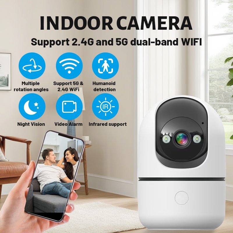 6MP Smart Home Indoor Security Camera Motion Detection