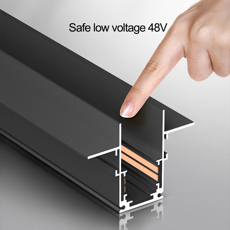 Adjustable Magnetic Track Lighting Solution for Retail Spaces