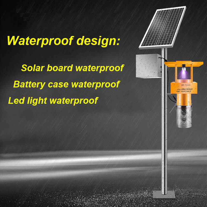 Neon Blue Strip Light for Solar Insect Killing Light