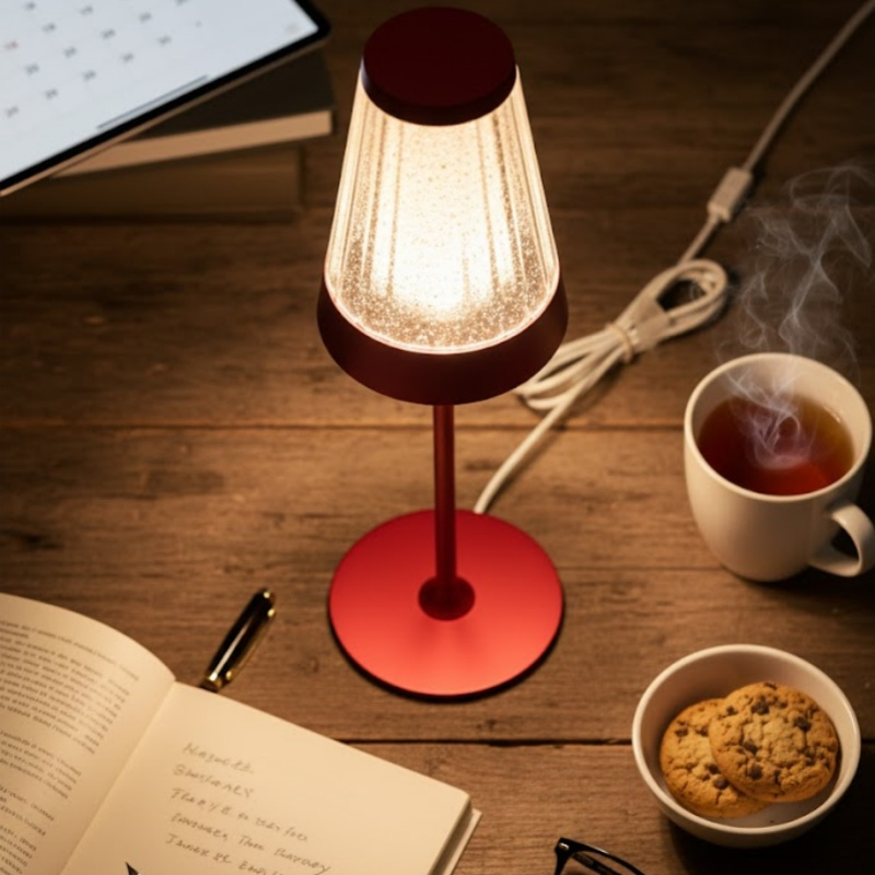 Enchanting USB Rechargeable Bubble Lamp - Waterproof Mood Lighting