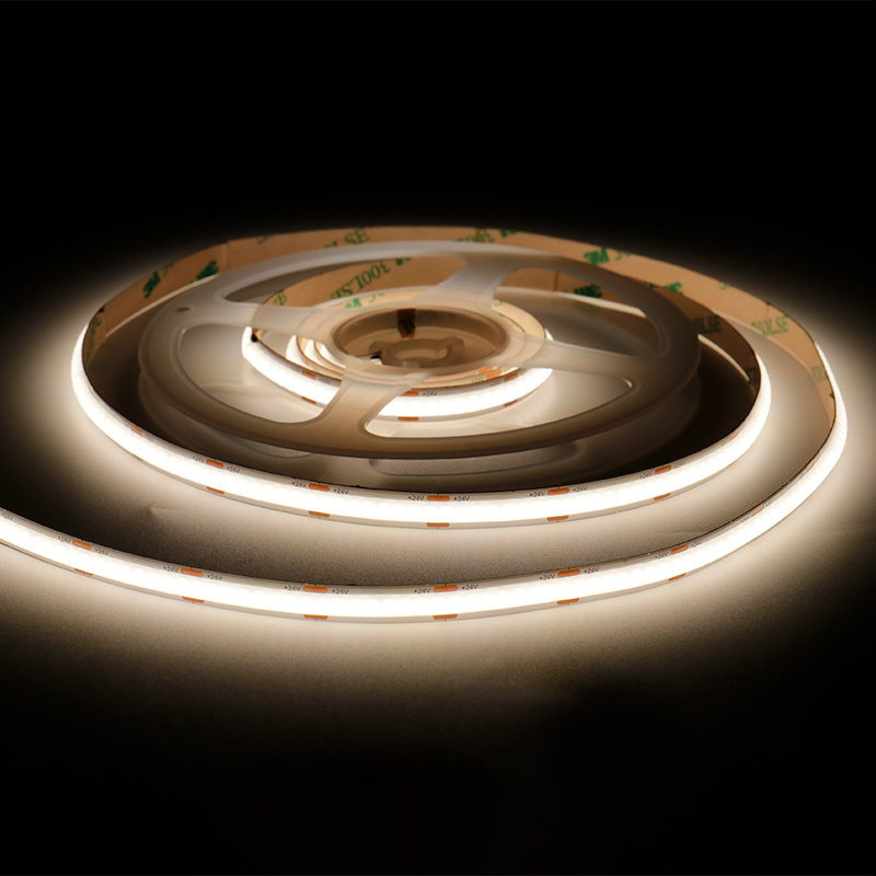 OEM ODM 2700K 3000K 4000K 5000K 6500K Dotless COB LED Light Strip with Flexible for Architectural Accent and Cove Lighting